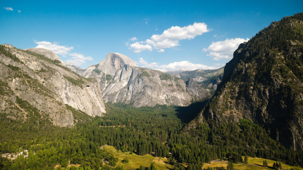 Vue du parc Yosemite Californie