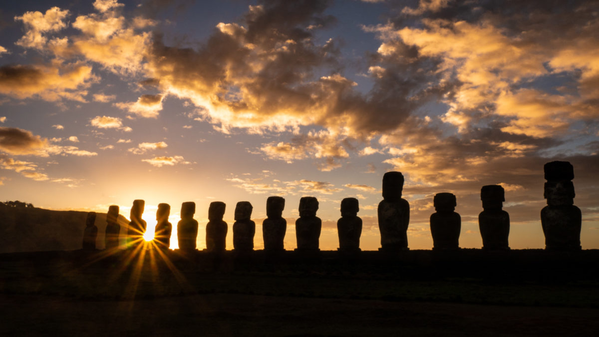 Coucher de soleil Rapa Nui