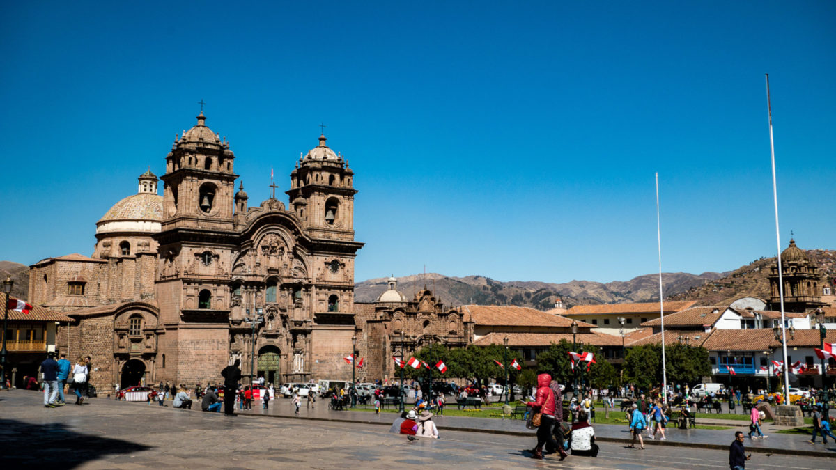Place d'armes Cusco Pérou